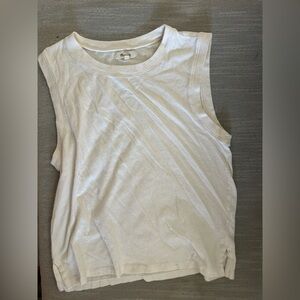 Madewell Cream Sleeveless Top